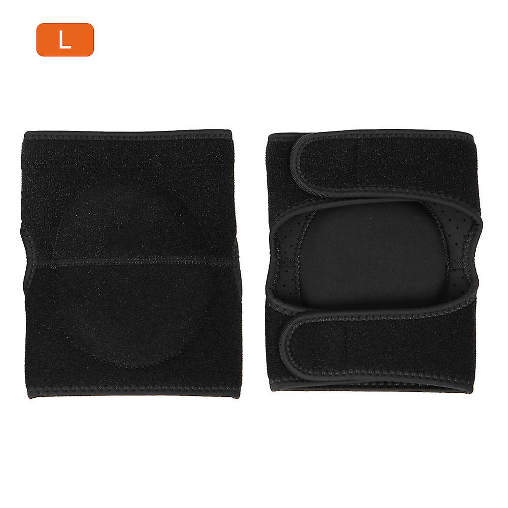 1 Pair Thicken Outdoor Sports Children Anti-crash Knee Support Pads Sleeve Brace (l)