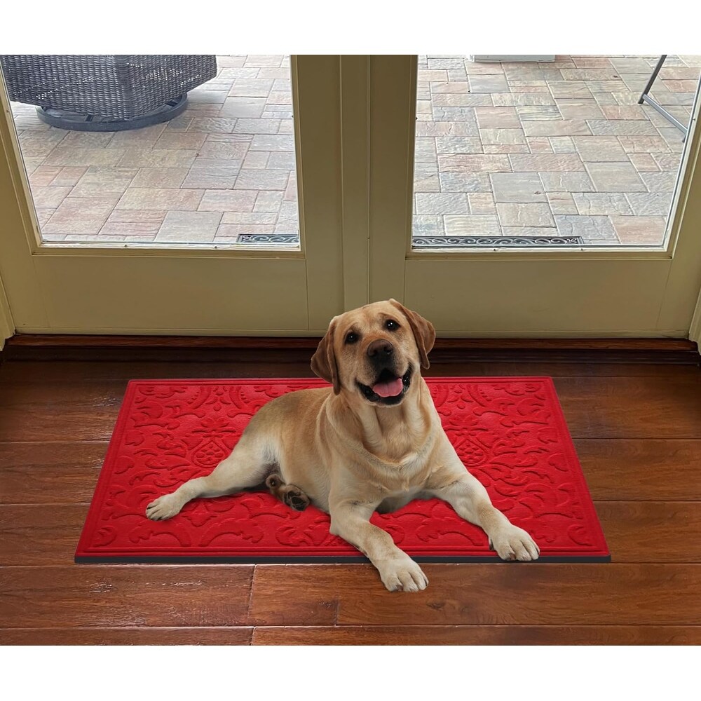 A1HC New  Weather Superior Dirt and Moisture Absorbing Polypropylene Door Mat with Non Slip Backing for Inside Outside Use