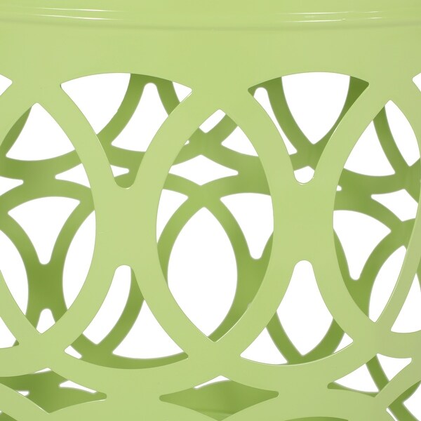 Metal end Table Large ，Green