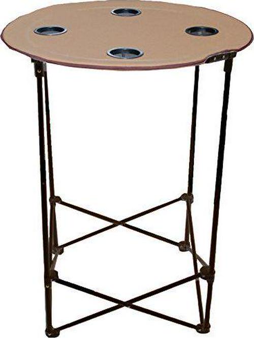 Prime Products Dual Height Canvas Folding Table， 13-5041