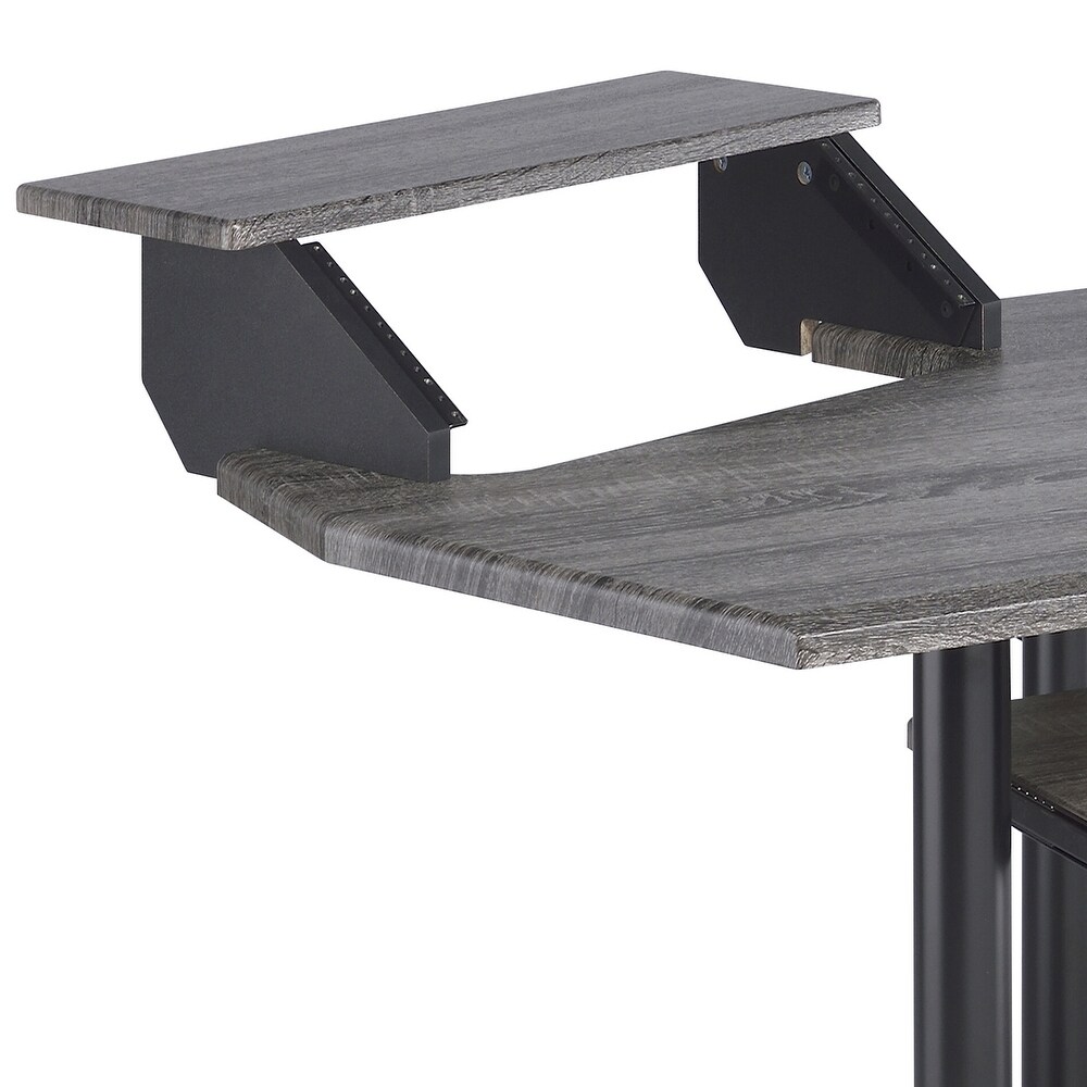 Detroit Music Recording Studio Desk with Keyboard Tray