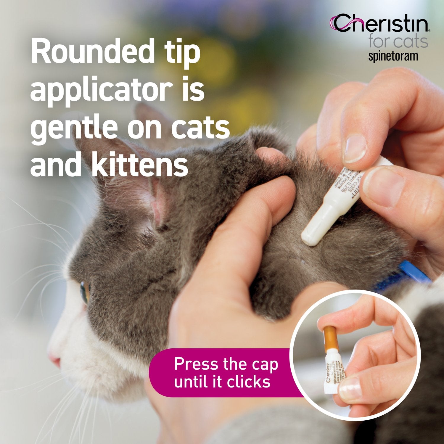 Cheristin Flea  Tick Topical Treatment For Cats