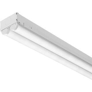 Lithonia Lighting Contractor Select 8 ft. 160-Watt Equivalent Integrated LED White Multi-Volt Strip Light Fixture 9000 Lumens 4000K MNSL L96 2LL MVOLT 40K 80CRI