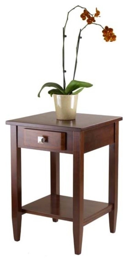 Ergode Richmond End Table Tapered Leg   Transitional   Side Tables And End Tables   by VirVentures  Houzz