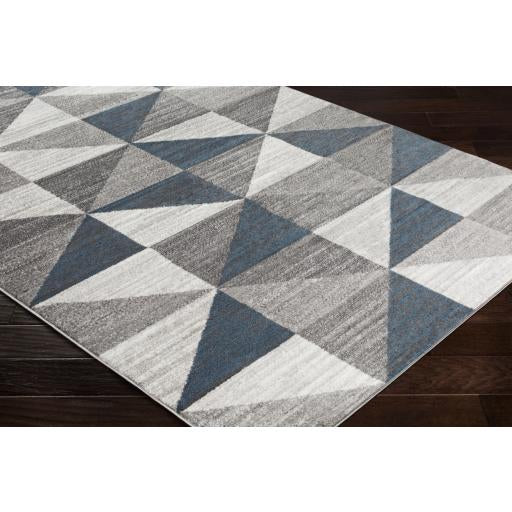 Monte Carlo Light Gray Rug in Various Sizes