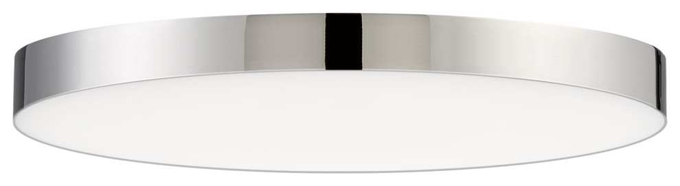 Maxim Trim Ceiling Light in Polished Chrome   Modern   Outdoor Flush mount Ceiling Lighting   by Buildcom  Houzz