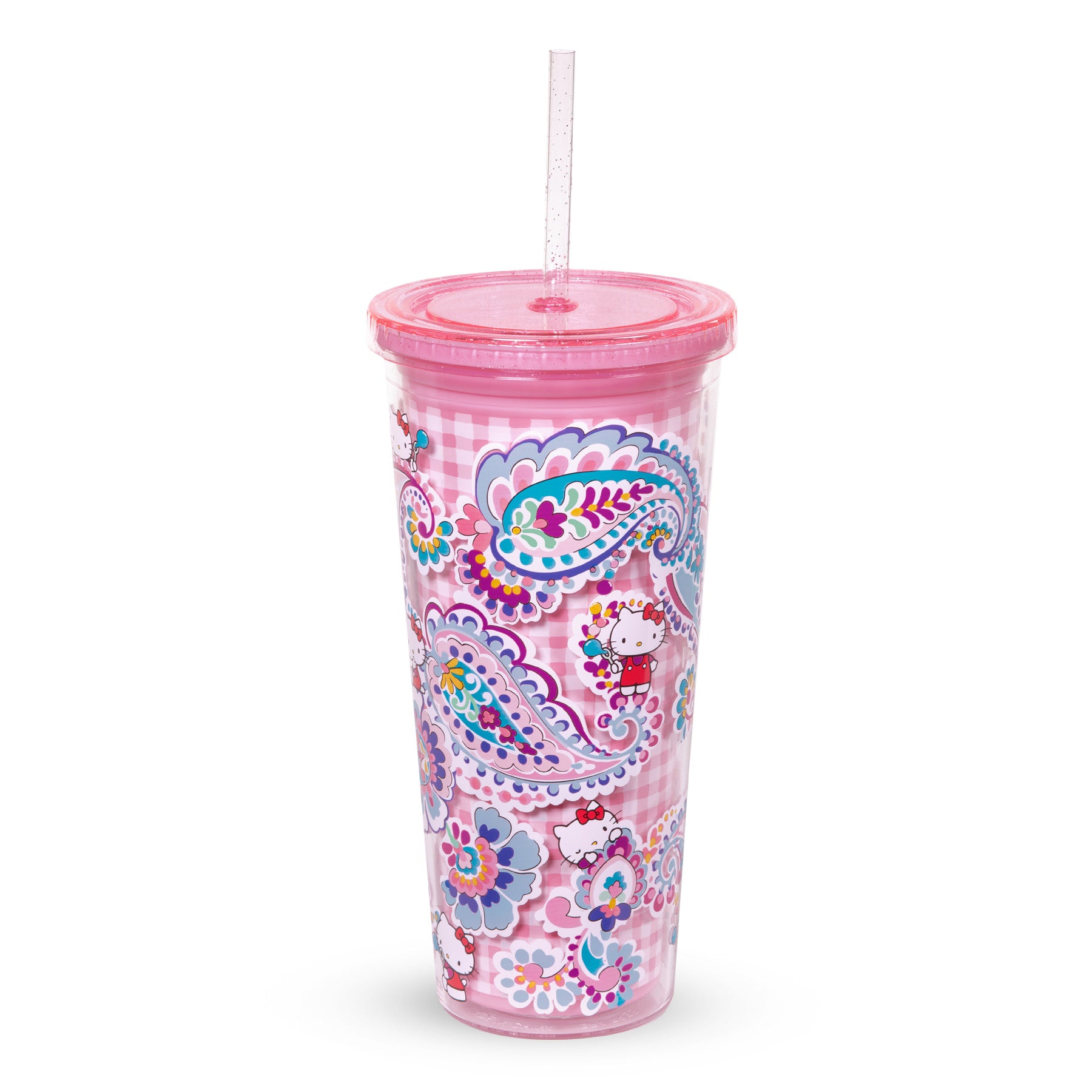 Hello Kitty? Double Wall Tumbler with Straw