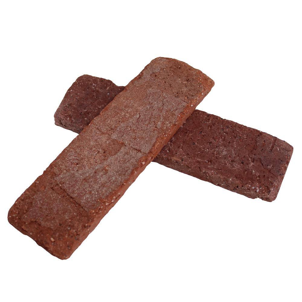 Old Mill Brick 7.625 in. x 2.25 in. x 0.5 in. Riviera Thin Brick Singles (Box of 50-Bricks) TB-270047CS