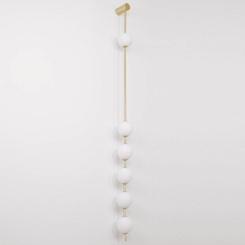 Vertical Balls Wall Lamp