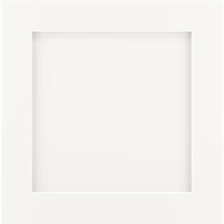 American Woodmark San Mateo 12-78 in. W x 13 in. D x 34 in. H Cabinet Door Sample in Painted Linen 98171