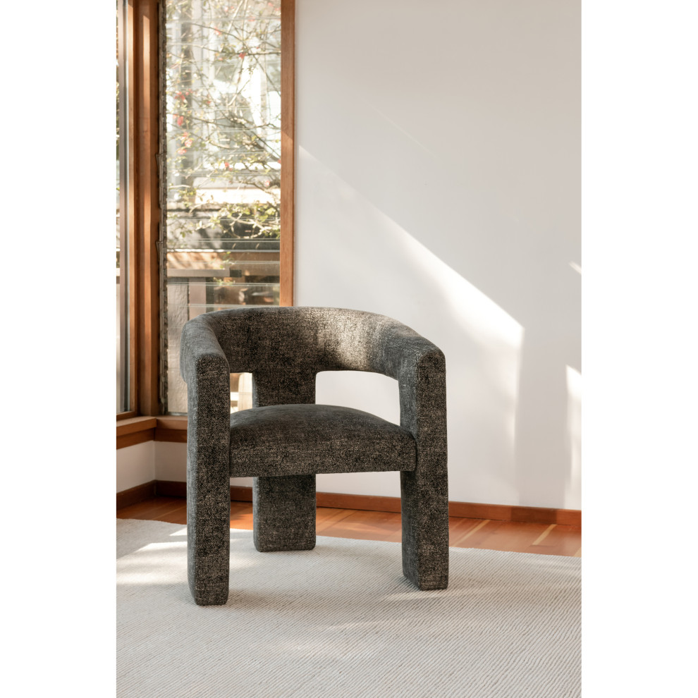 Elo Chair Black   Transitional   Armchairs And Accent Chairs   by Moe  x27s Home Collection  Houzz