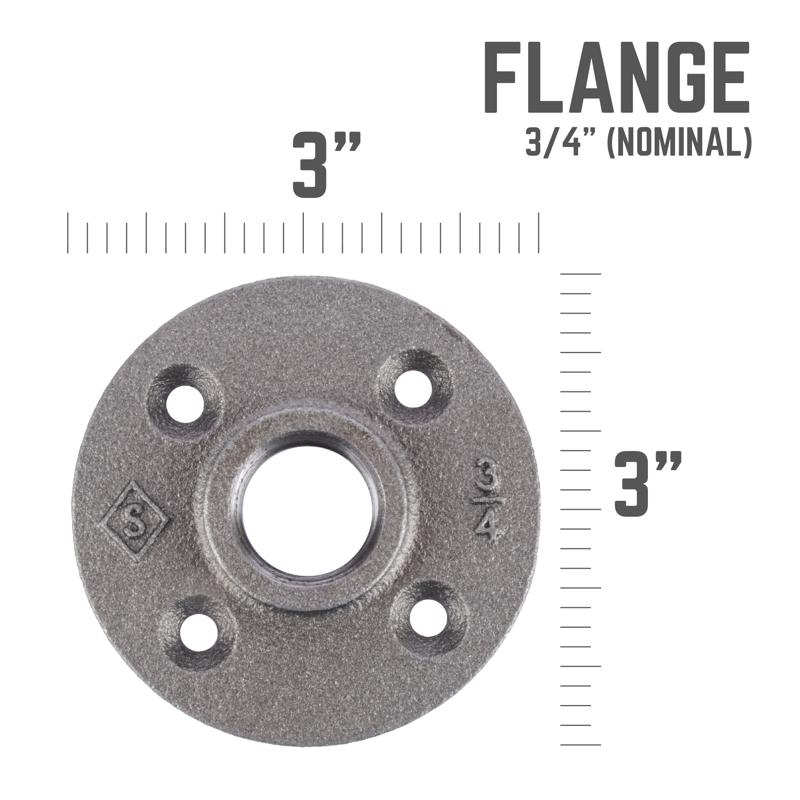 FLANGE BLK 3/4