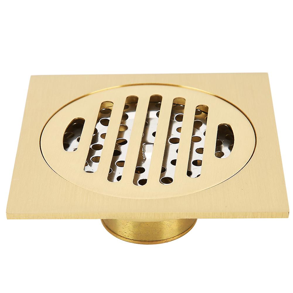 Bathroom Hardware Brass Anti Odor Shower Floor Drain Water Draining Supplies For Kitchen Toilet