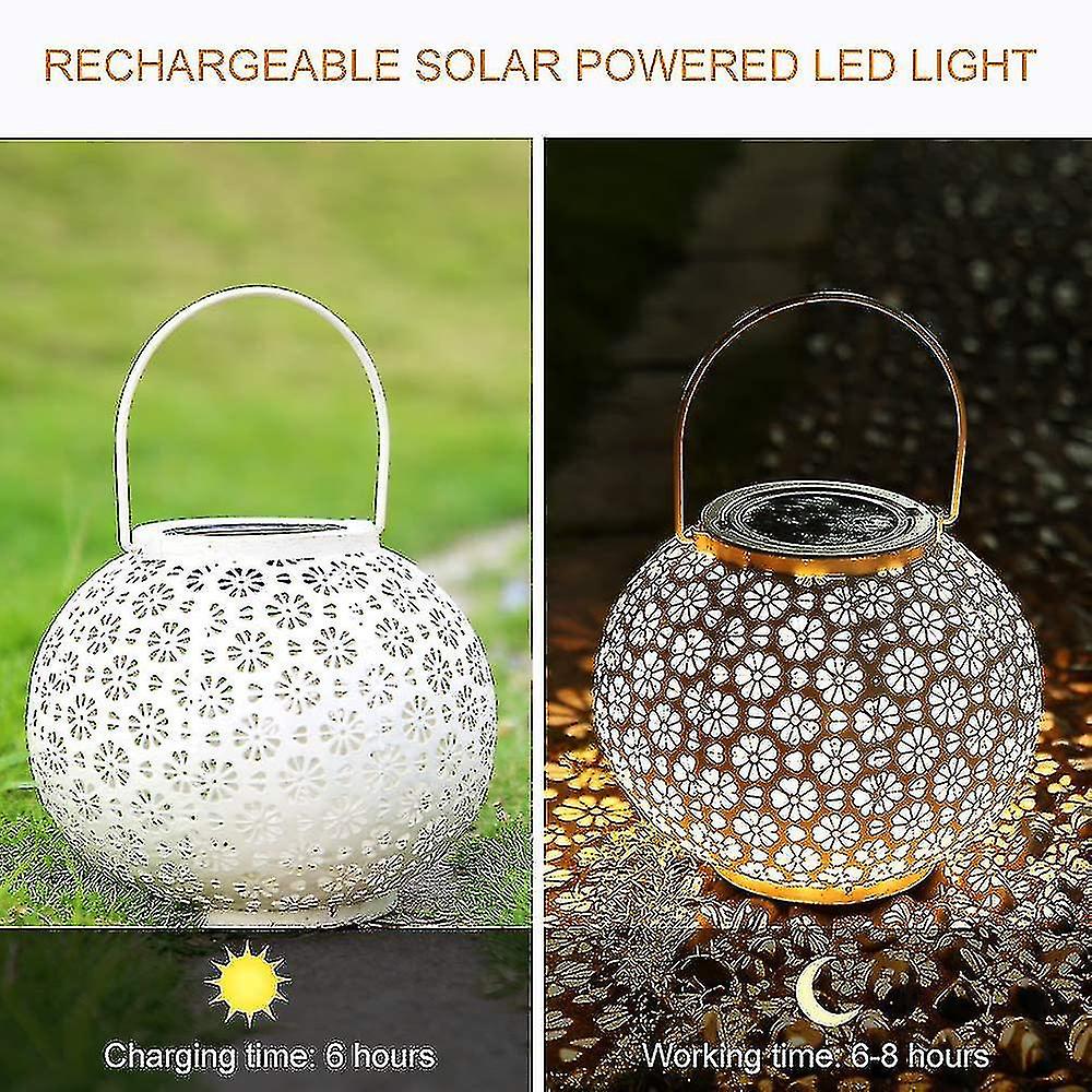 Solar Lantern Light， Garden Lantern Solar Powered Waterproof Ip65， Led Lights