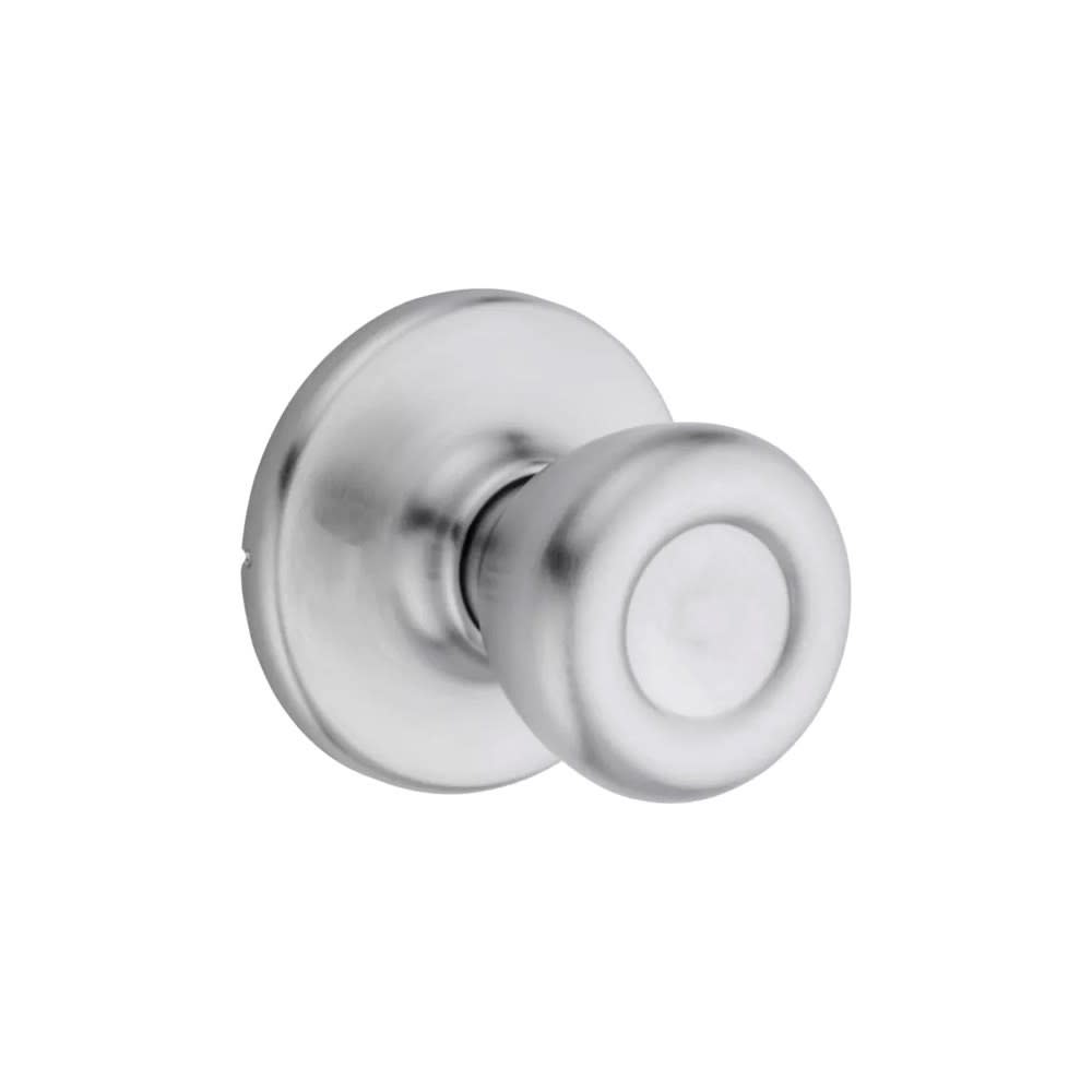 Satin Chrome Hall/Closet Tylo Passage Door Knob Set