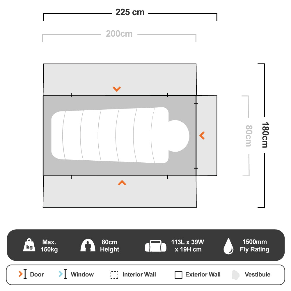 Oztent Bunker Lite