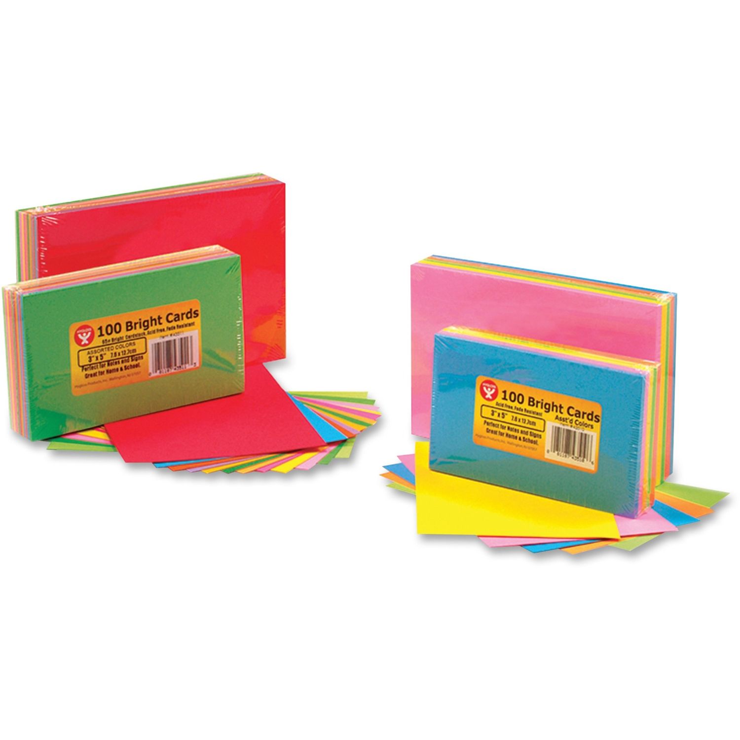 Bright Color Blank Note Cards by Hygloss Products， Inc HYX43510