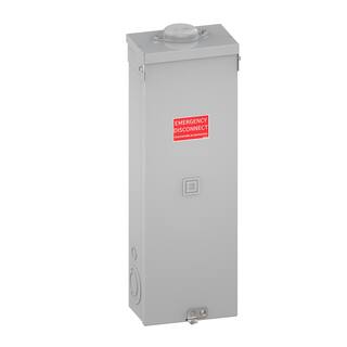 Square D QO 70 Amp to 200 Amp 2-Pole Outdoor Circuit Breaker Enclosure Q2200RBE