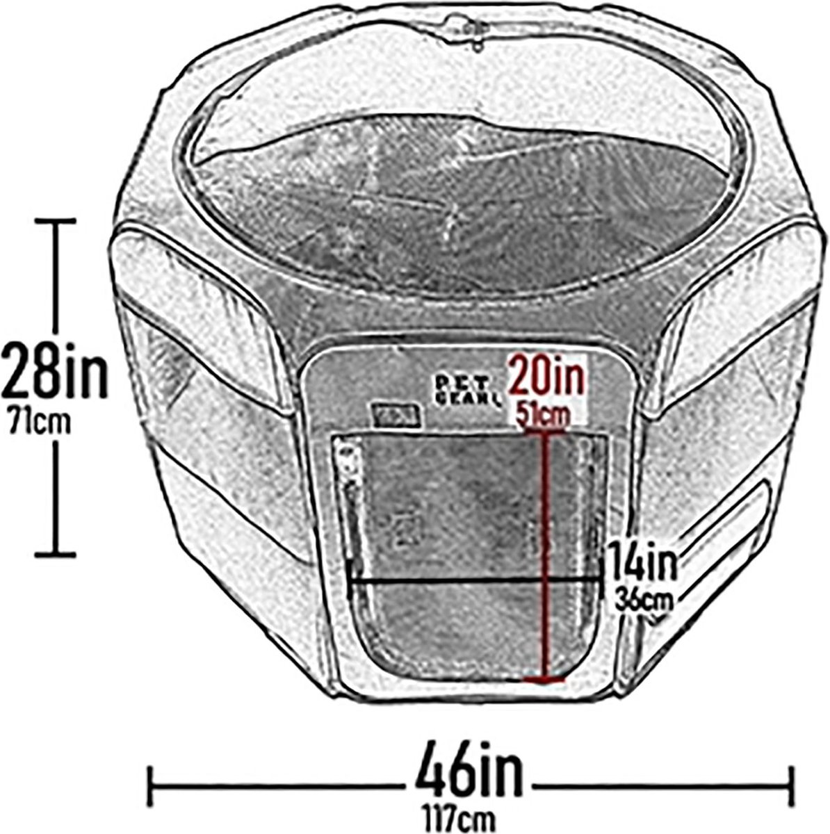 Pet Gear Travel Lite Soft-Sided Dog and Cat Pen with Removable Top， Sage