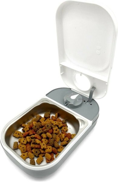 Closer Pets One-Meal Automatic Timed Dog and Cat Feeder