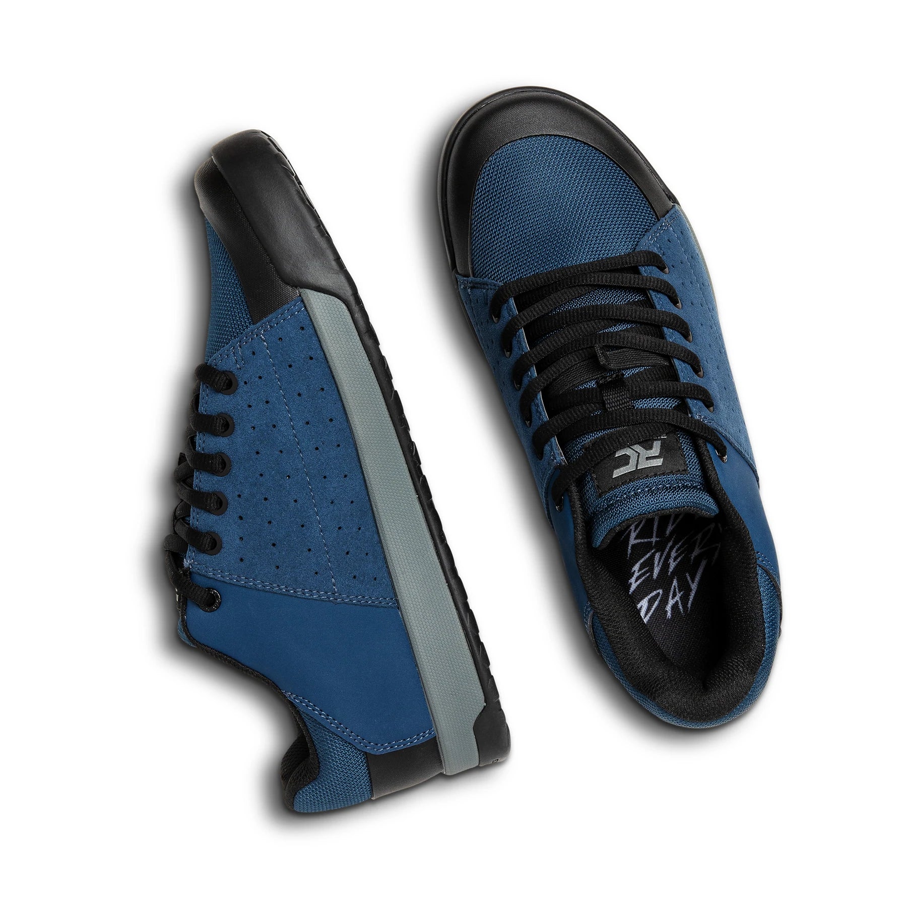 Ride Concepts Livewire Flat Pedal MTB Shoe - Blue-Smoke - 2022