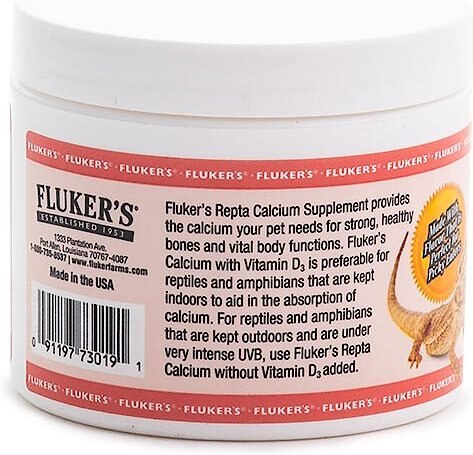 Fluker's Strawberry Banana Flavored Reptile Calcium Supplement