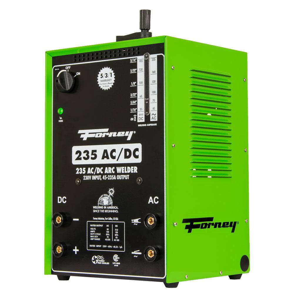 Forney 230-Volt 230-Amp 235FI AC DC Arc Welder 314