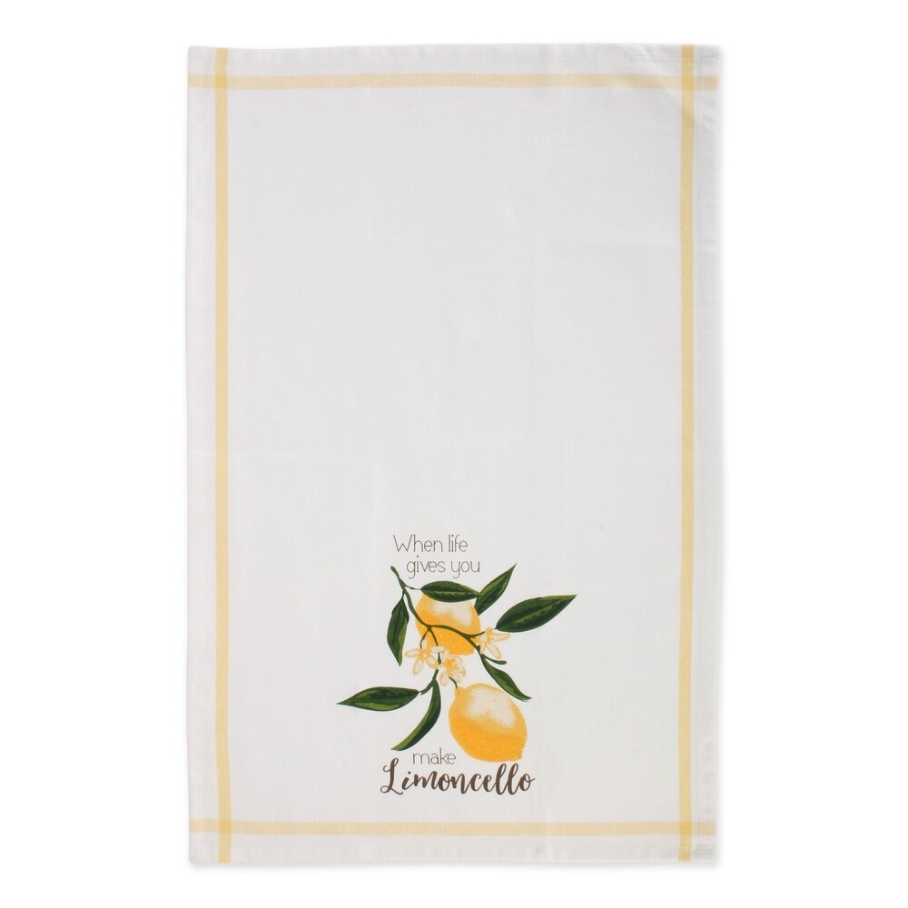 DII Lemon Bliss Kitchen Textiles  18x28\