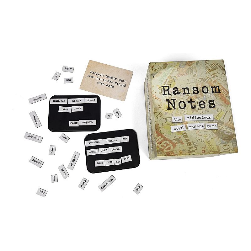 Front Porch Classics Ransom Notes The Ridiculous Word Magnet Game