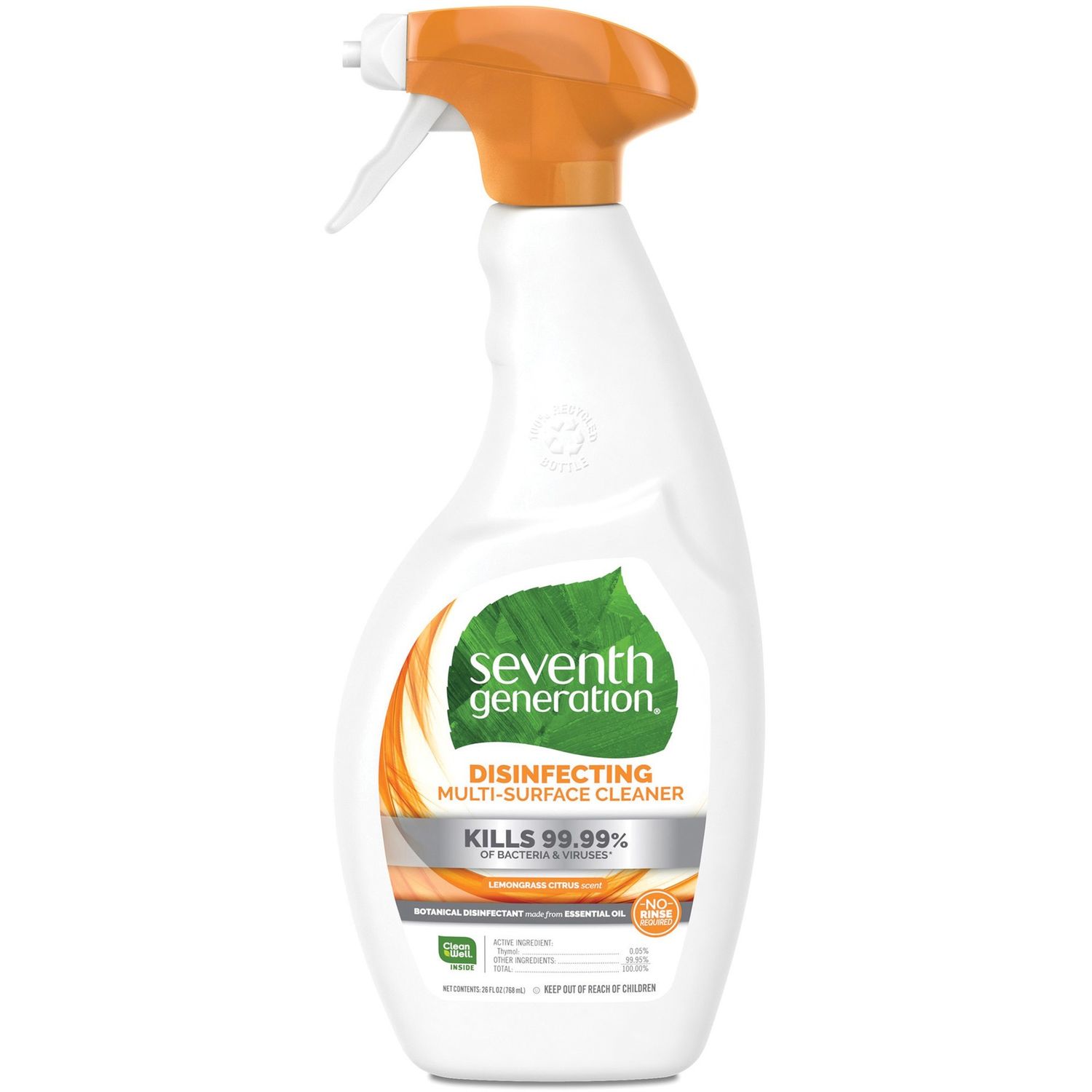 Disinfecting Multi-Surface Cleaner by Seventh Generation， Inc SEV22810