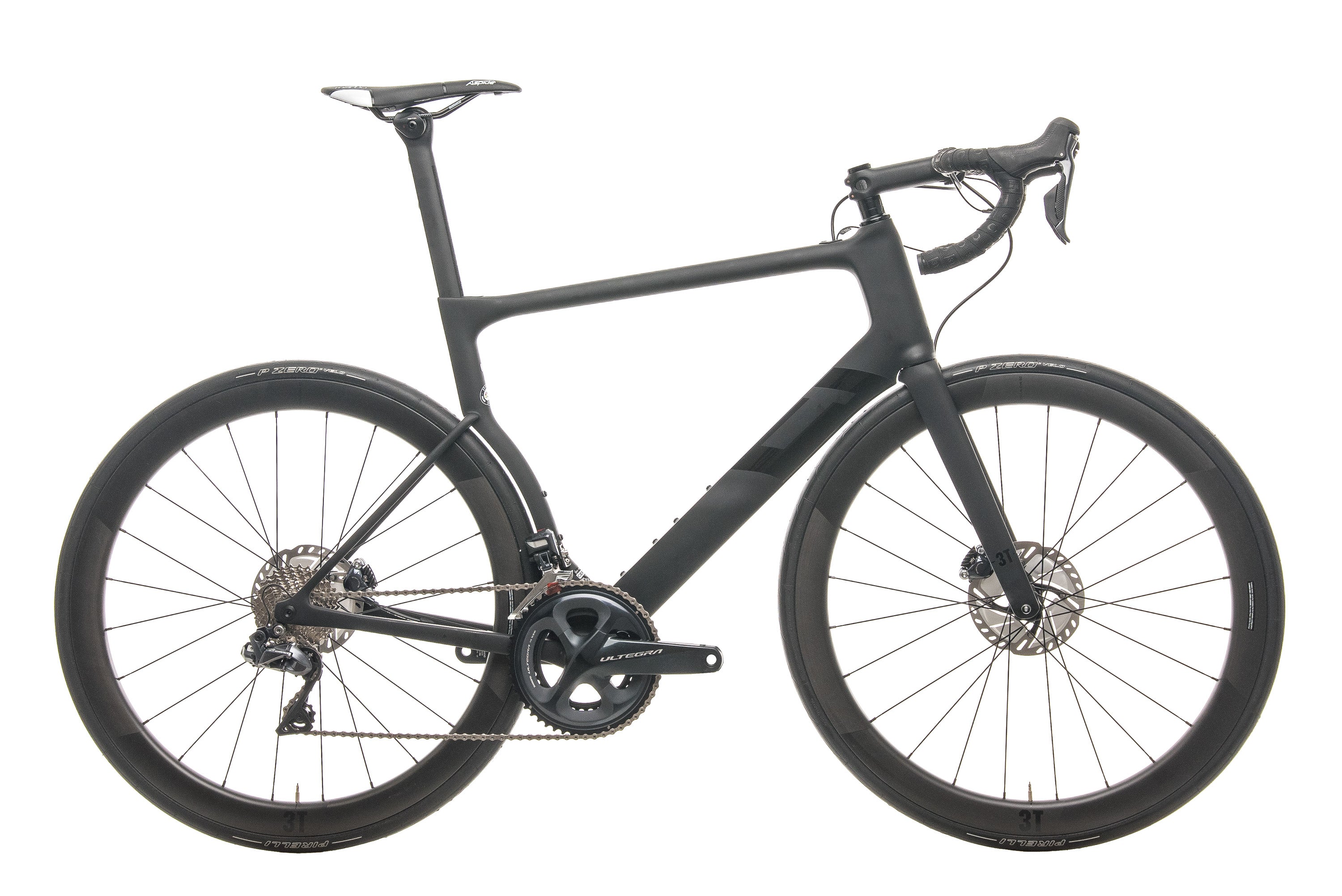 3T Strada Due Team Stealth Ultegra Di2 Road Bike - 2020, X-Large