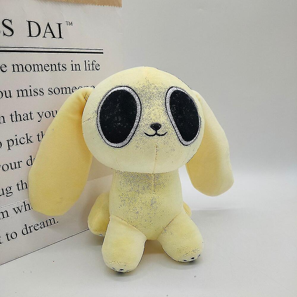 Cute Chikn Nuggit Plush Toys Cartoon Yellow Dog Plush Dolls Soft Stuffed Animals Puppy Dog Funny Toy