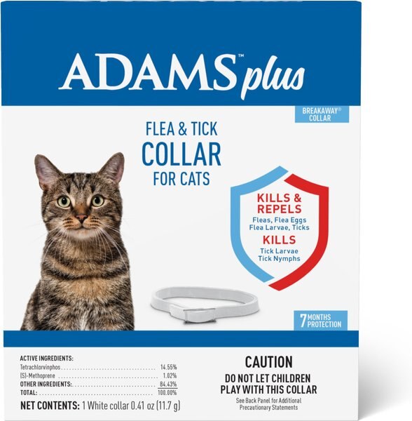 Adams Plus Flea and Tick Collar for Cats and Kittens