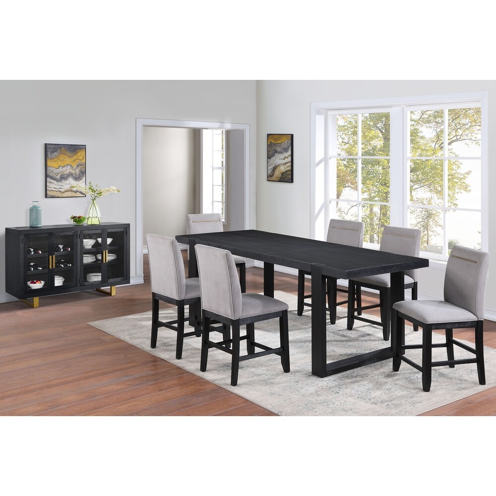 Strick   Bolton Yantis Modern 8 piece Counter Height Dining Set