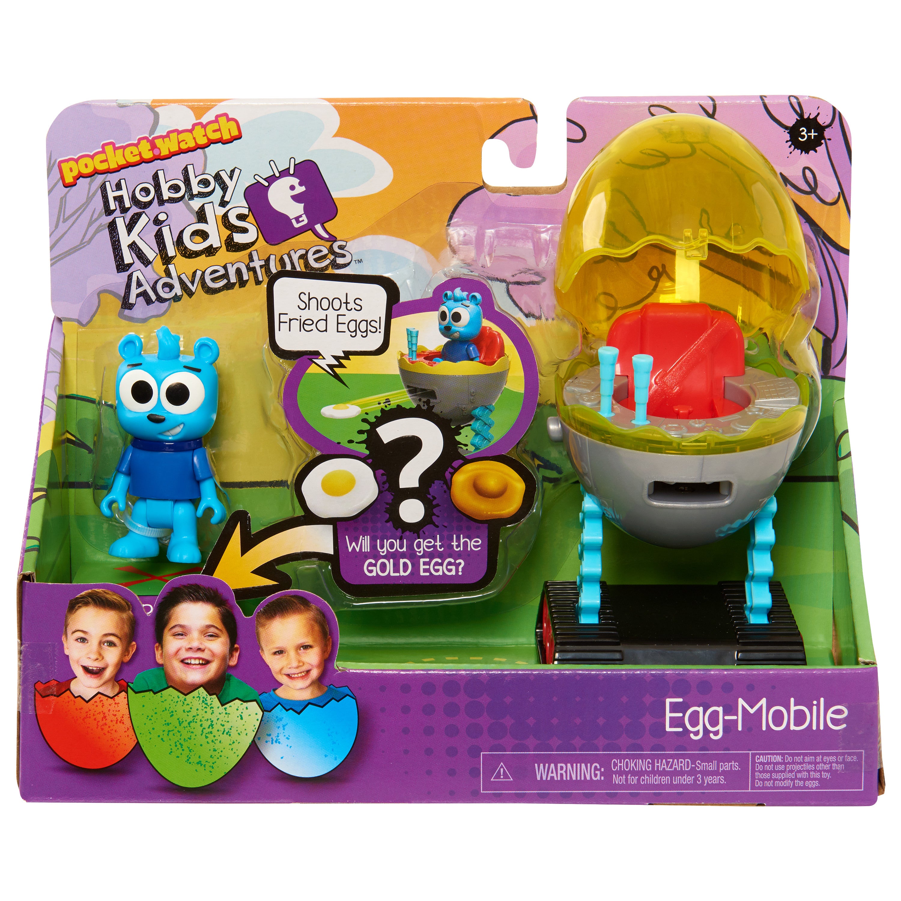 HobbyKids Egg-Mobile，  Kids Toys for Ages 3 Up， Gifts and Presents