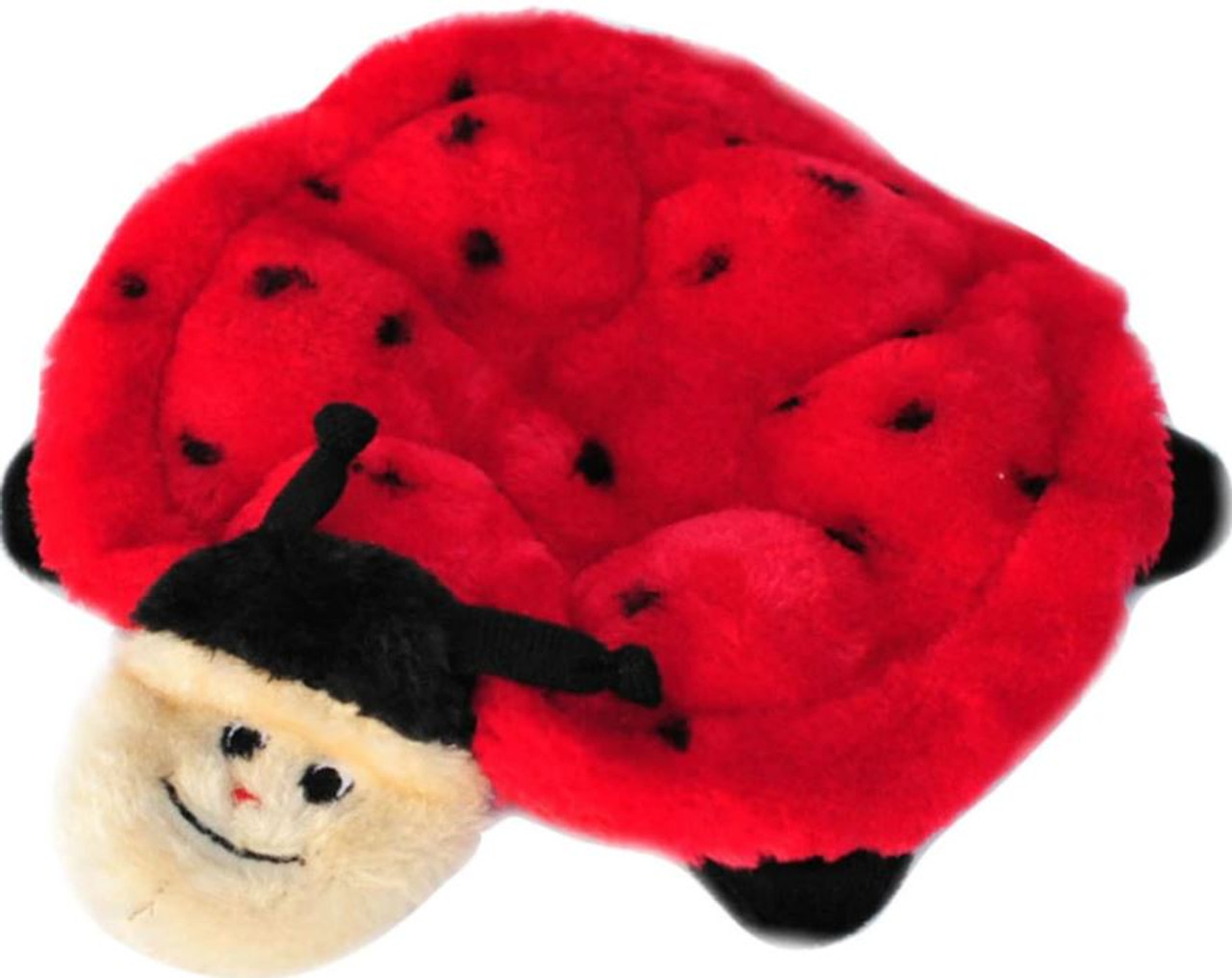 Zippy Paws Squeakie Crawlers Betsy Plush Ladybug Dog Toy