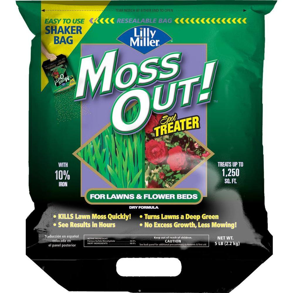 Moss Out! 5 lb. Moss Out! Ready-to-Use Lawn Granules Shaker Bag 100099159