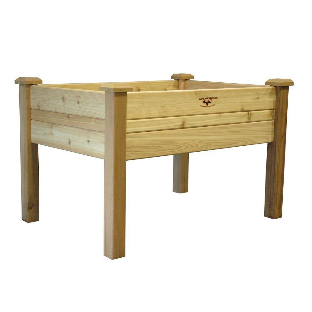 Gronomics 34 in. x 48 in. x 32 in. Raised Garden Bed EGB 34-48