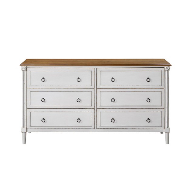 Latimer Traditional 6 Drawers Dresser Homes Inside Out