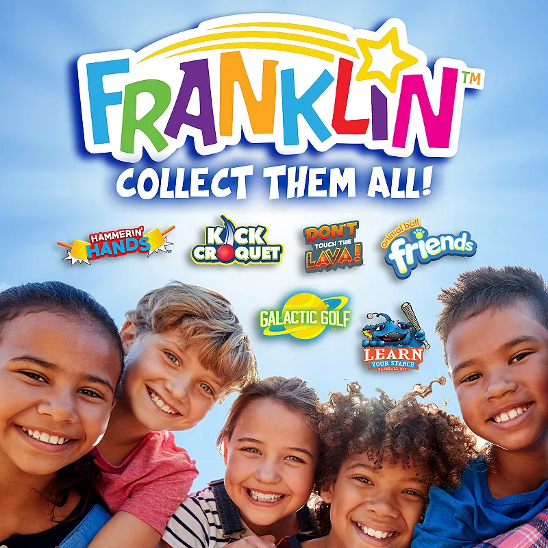 Franklin Sports MyFirst Plastic Golf Clubs and Balls Set for Kids and Toddlers