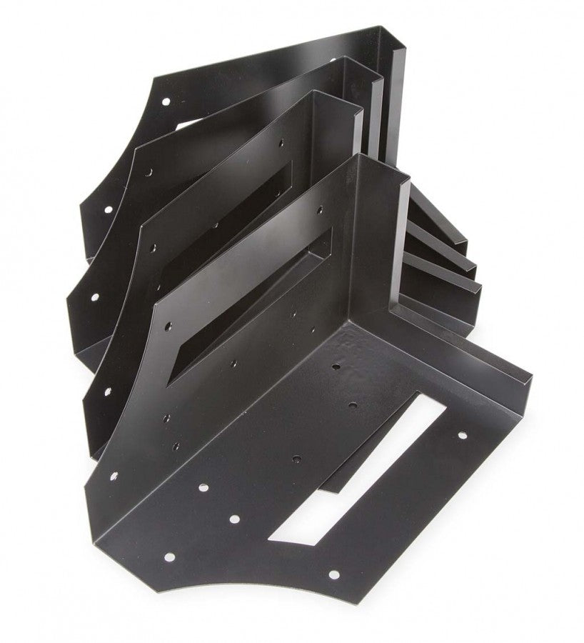 Plow & Hearth Steel Raised Bed Corner Brackets, Set of 4