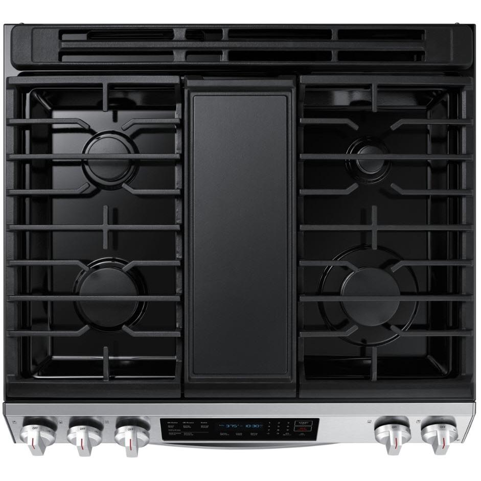  30-inch Slide-in Gas Range with Wi-Fi Connect NX60T8311SS/AA