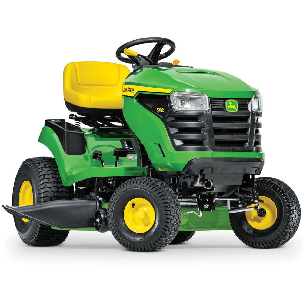 John Deere S100 42 in. 17.5 HP Gas Hydrostatic Riding Lawn Tractor BG21271