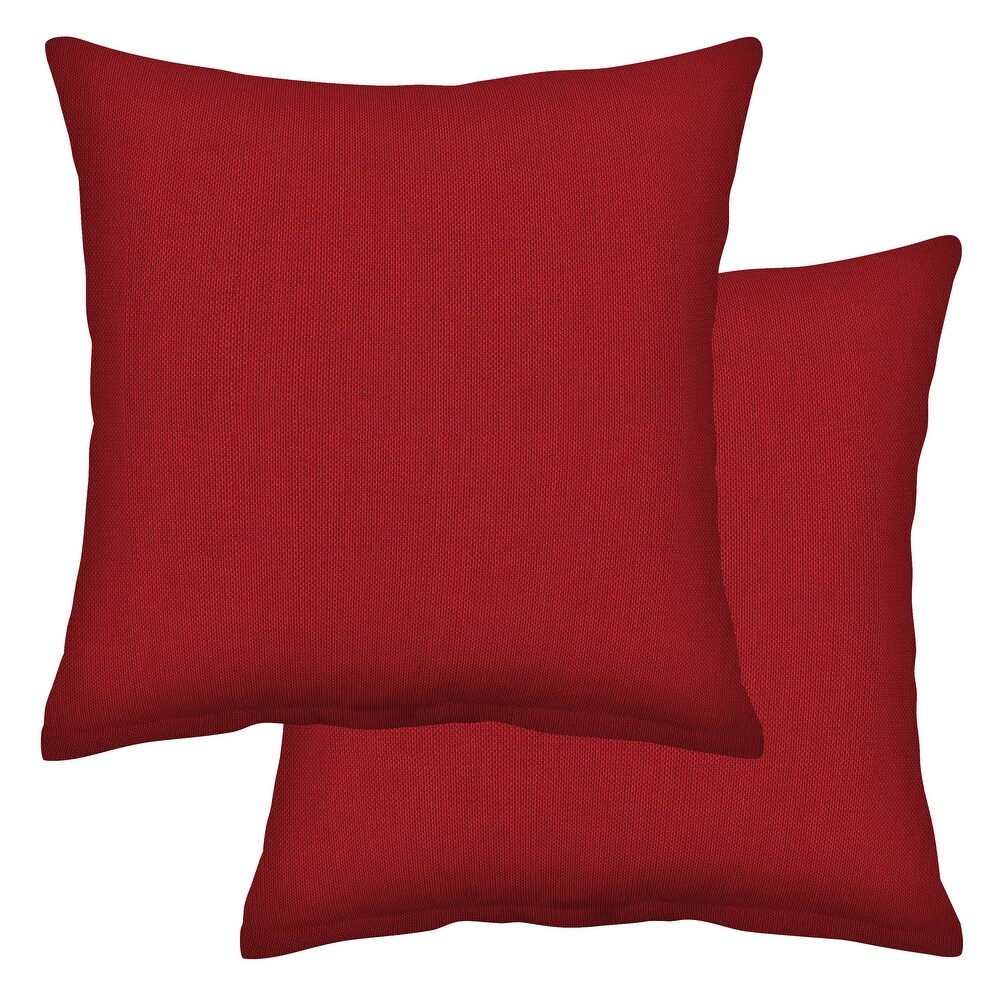 Textured Square Toss Pillow (2 Pack)   17\