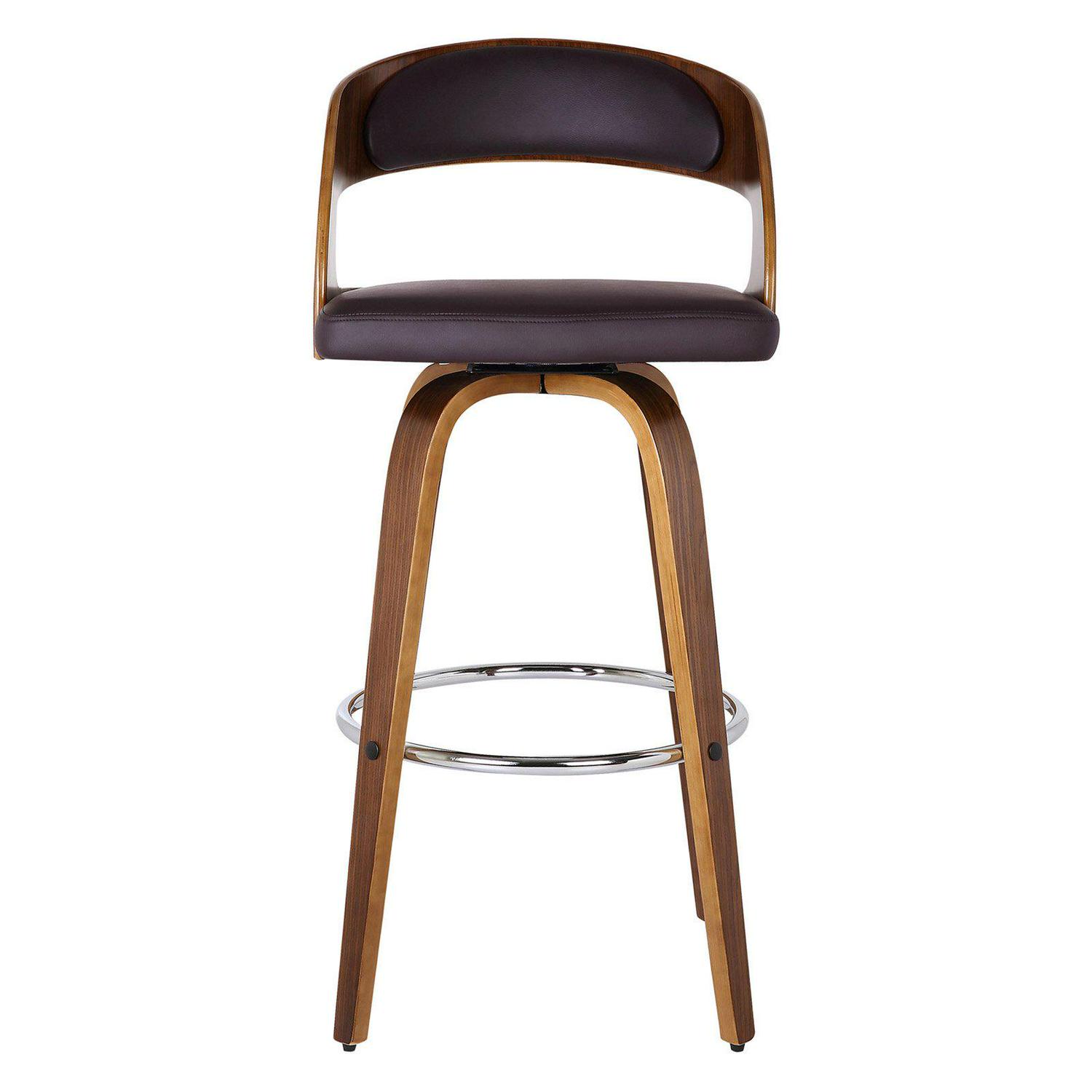 Armen Living Shelly 26 in. Swivel Counter Stool