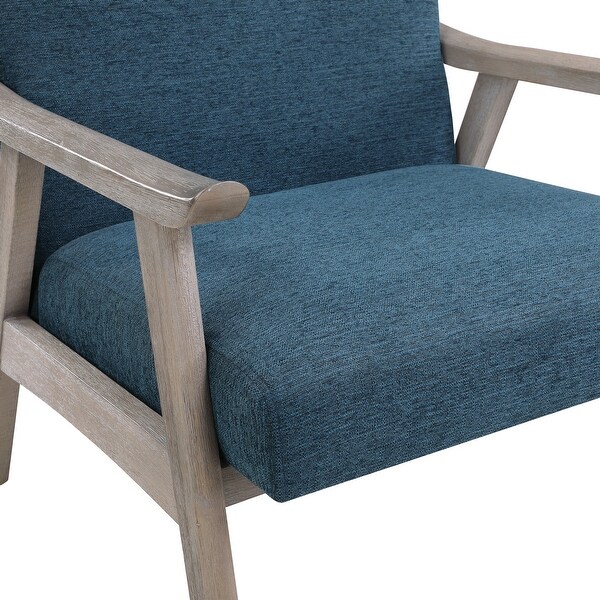 Weldon Mid-Century Fabric Upholstered Chair