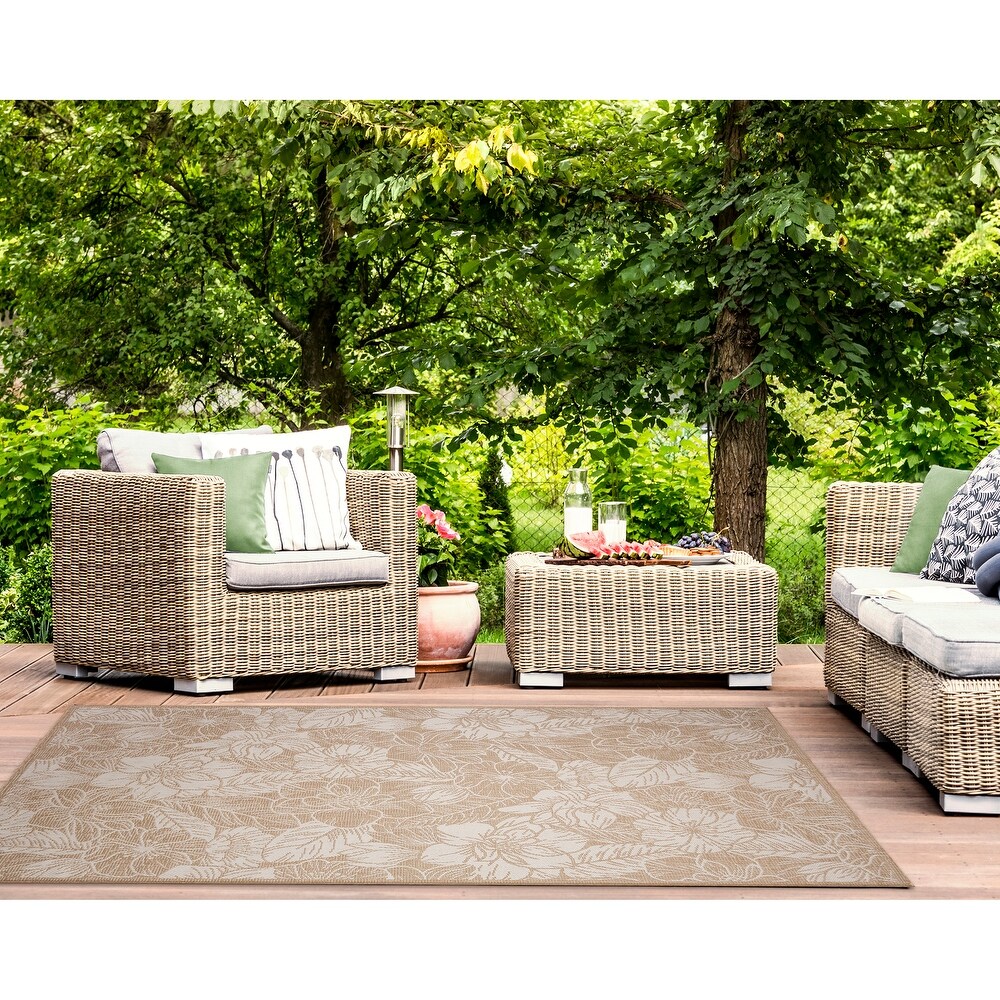 Liora Manne Carmel Botanical Indoor/Outdoor Rug