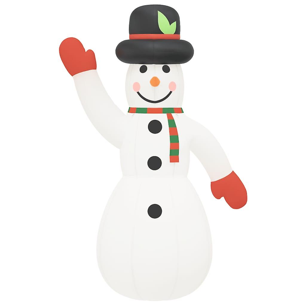 Vidaxl Christmas Inflatable Snowman With Leds 179.1