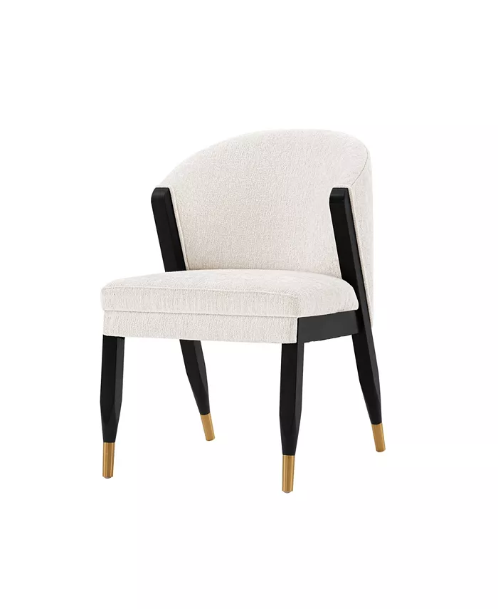 Manhattan Comfort Ola 21.46 Wide Boucle Upholstered Dining Chair