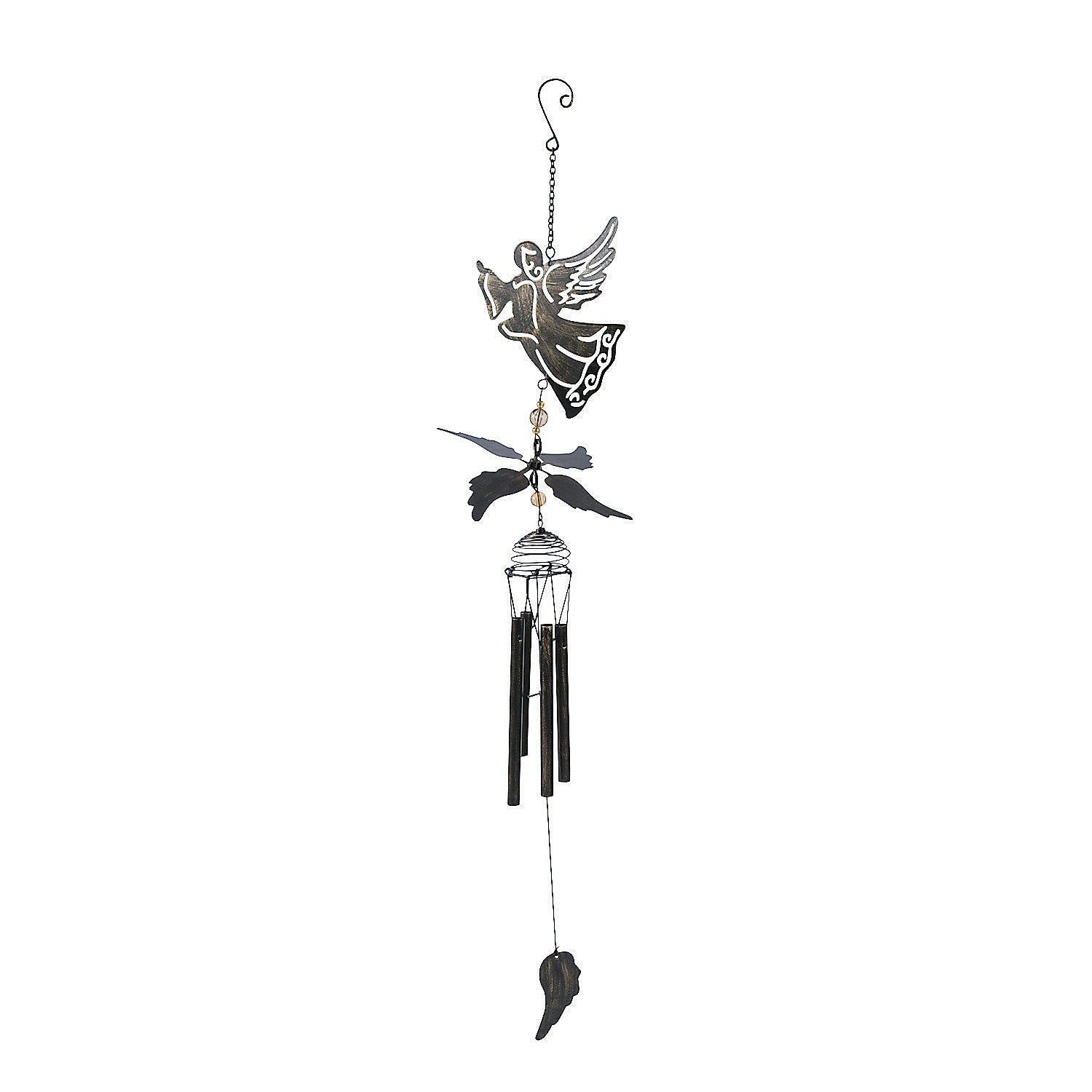 Metal Angel Wind Chimes - Home Decor - 1 Piece